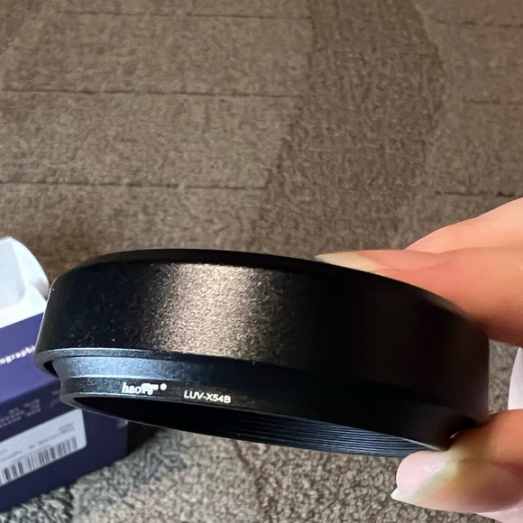*6 for $10!* Haoge LUV-X54B Metal Lens Hood with MC UV for Fujifilm X100V Camera - Picture 7 of 8